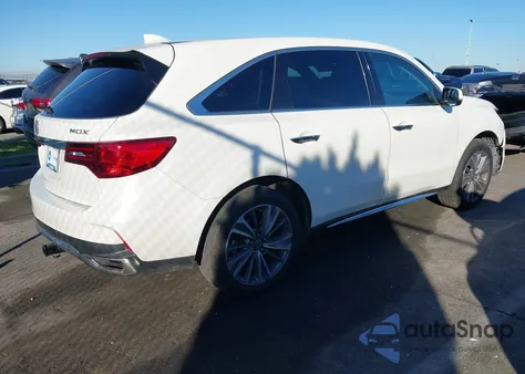 2018 Acura Mdx Technology Package Acurawatch Plus Pkg z USA, uszkodzony, nr VIN 5J8YD3H50JL004513
